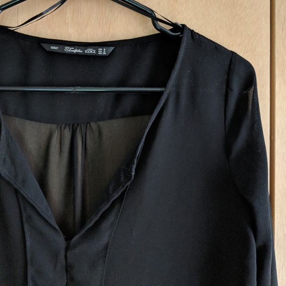 🖤 Sheer Zara top - Picture 3 of 4